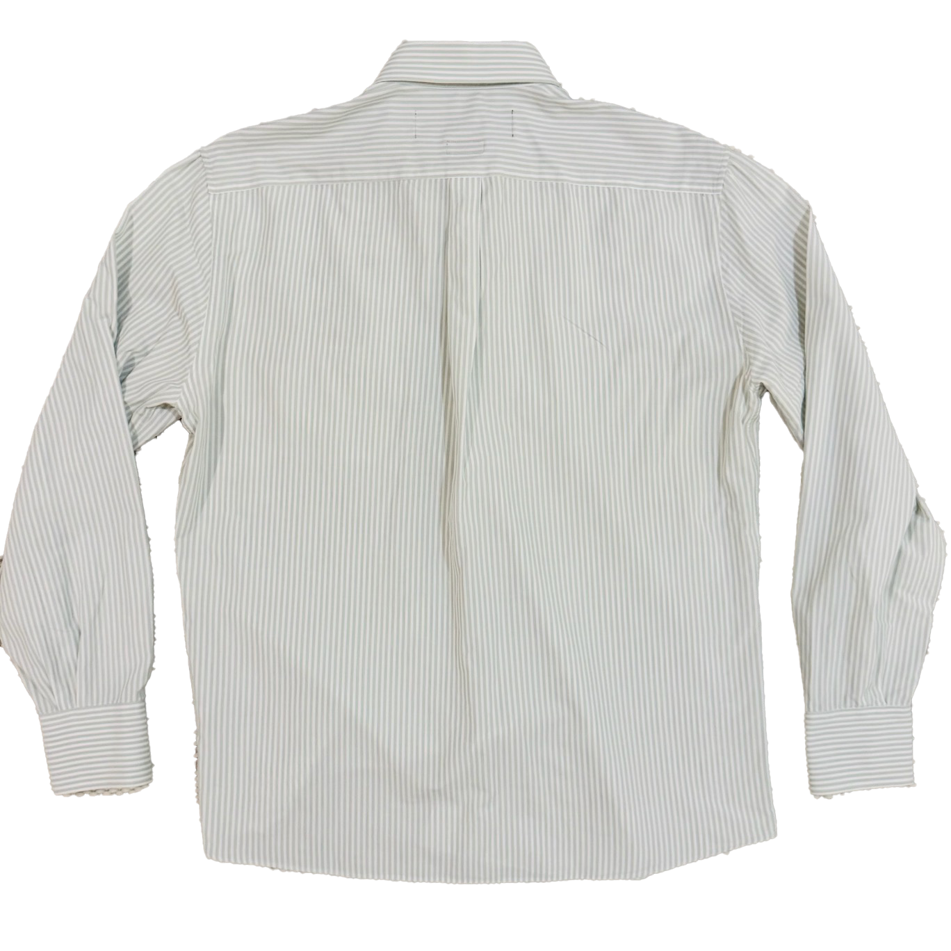 Brunello Cucinelli Striped Shirt with Hermès Silk Sewn-On Detail (Equestrian)